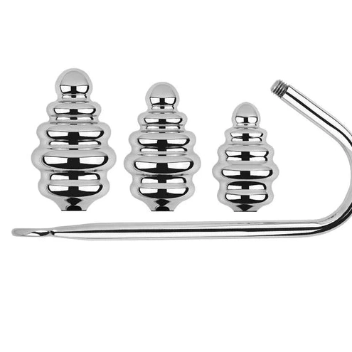Hook Set 8826 Screw-in GreatBenefit Anal Ribbed 1202